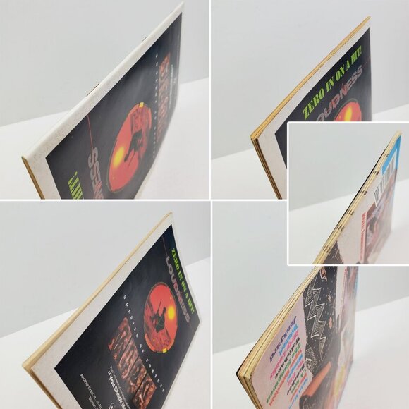 Rock Scene Magazine Skid Row Motley Crue Aerosmith VTG April 1990 Unread Stock - Picture 6 of 12